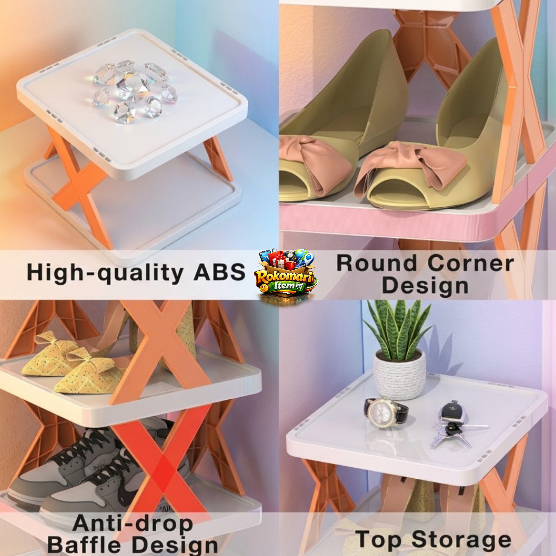 5 Layer shoe rack