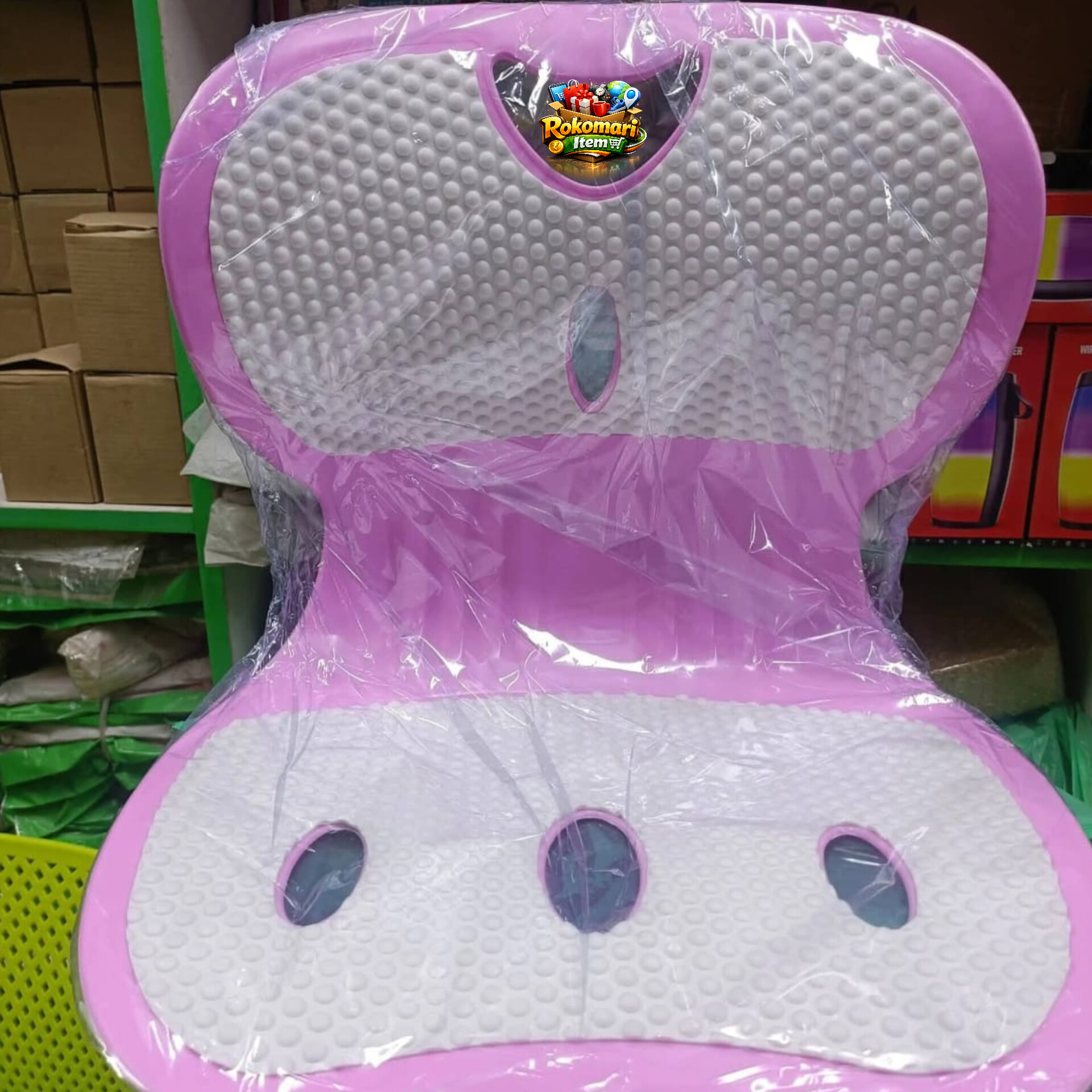 Waist back support chair