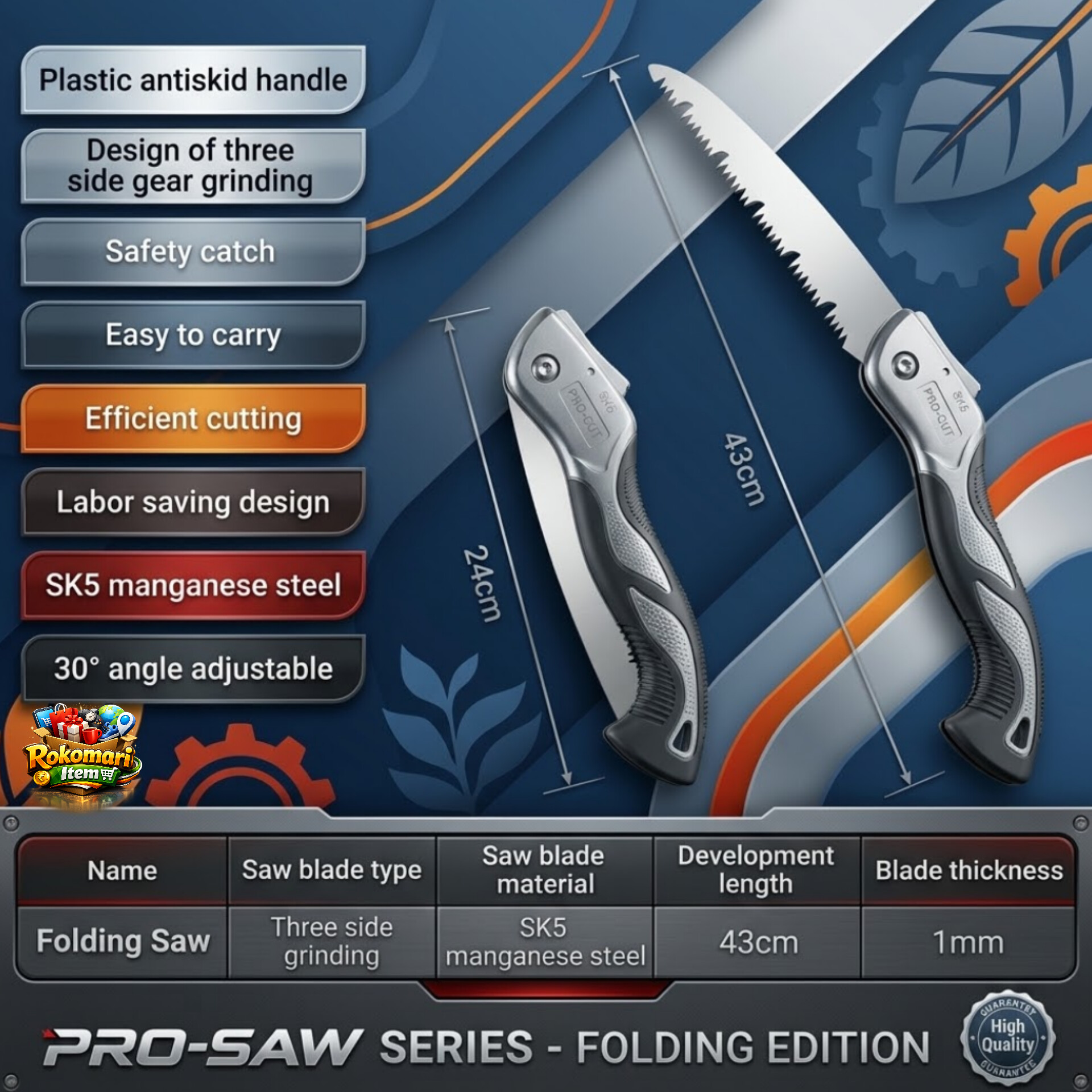 Trimming saw