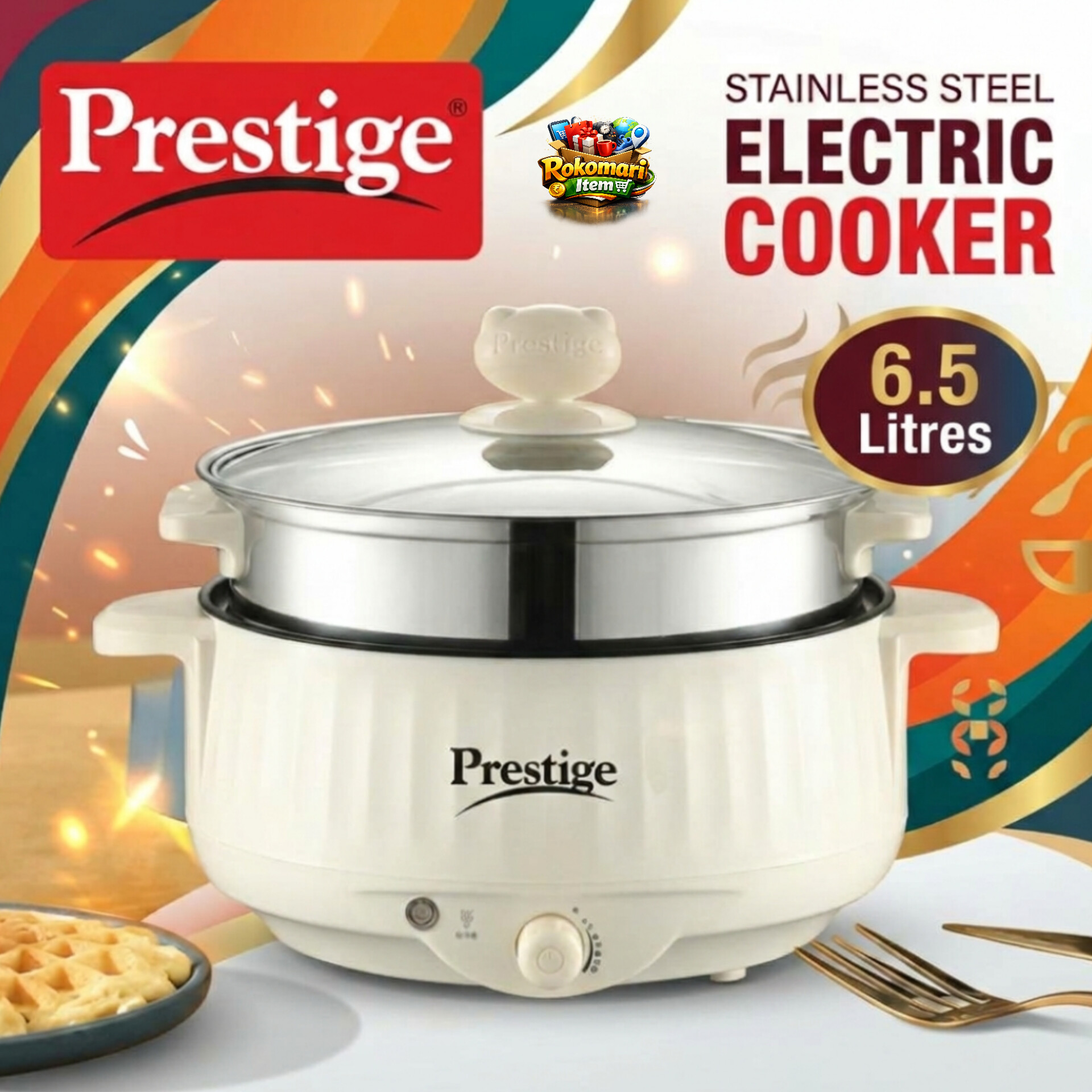 Electrick Cooking Pot (6.5 Litre)